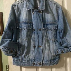 free People Jean Jacket size Large